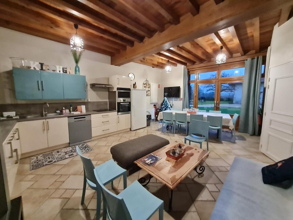 Willa Domaine Du Cuiset -Gite Des Combles Saint-André-sur-Vieux-Jonc Zewnętrze zdjęcie